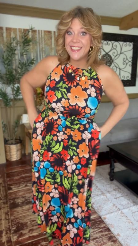 Bloomchic dresses (wearing size 12 in each) & use code Nicoles15 at checkout. 
Spring & Summer dresses, midi dresses, dress with pockets, halter dress, vacation dress 

#LTKMidsize #LTKPlusSize #LTKOver40