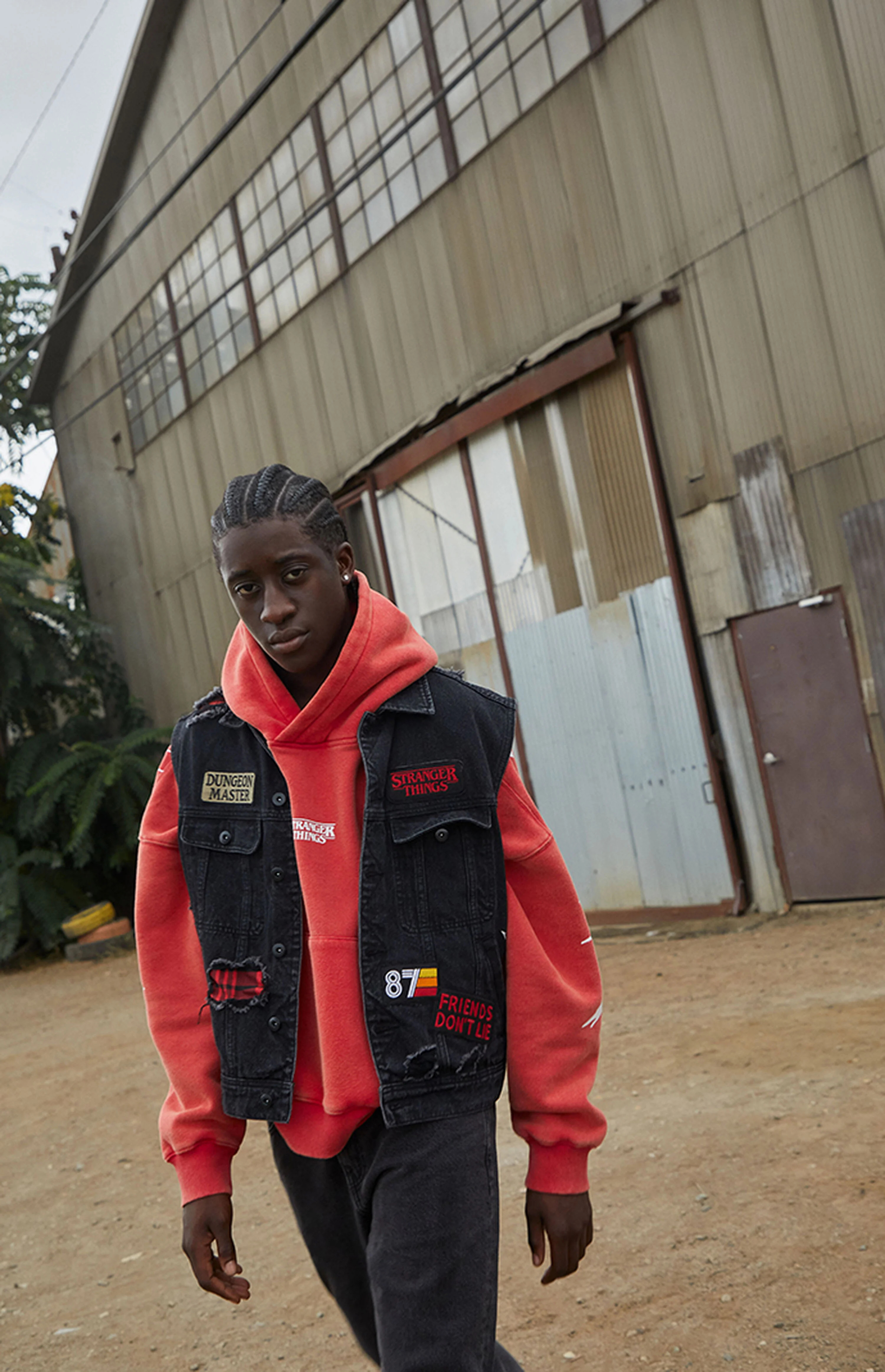 Netflix x Stranger Things Red Hellfire Club Hoodie | PacSun