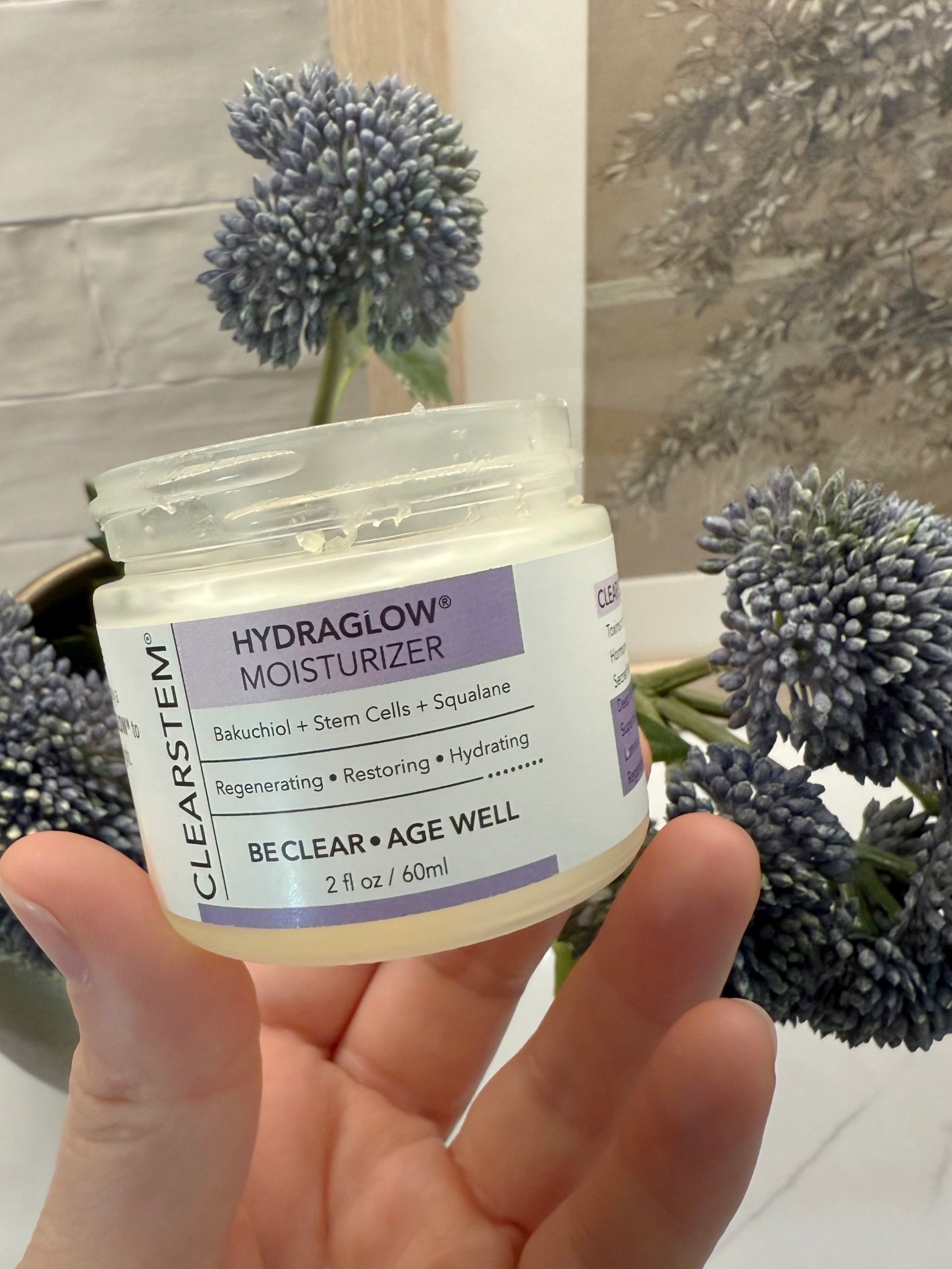 My daily moisturizer  💜


HYDRAGLOW is stem cell moisturizer with bakuchiol & squalane that trains your skin to look younger while you sleep! Rich yet acne-safe, it leaves you plump and glowing.


Daily skin care, daily routine, skin care, morning routine, self care 


#clearstem 

#LTKBeauty