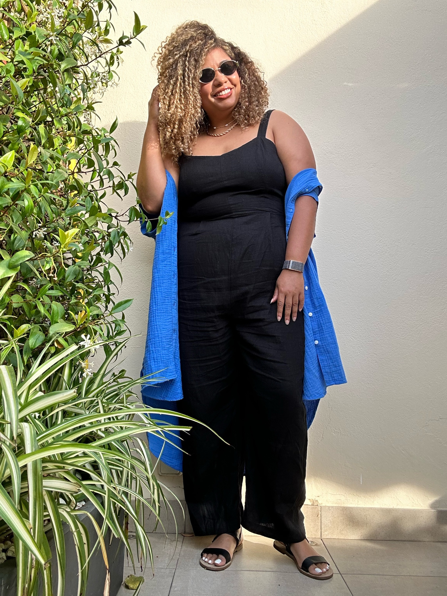 Using my shirt dress as a little cover up because we pack light and make up outfits as we go 💙

#LTKStyleTip #LTKPlusSize #LTKFindsUnder50