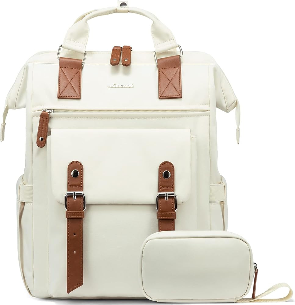 LOVEVOOK 15.6 inch Laptop Backpack for Women, Teacher Nurse Work Travel Backpacks Purse,Computer ... | Amazon (US)