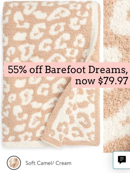 Barefoot dreams Blanket. Gift for her.

#LTKunder100 #LTKGiftGuide #LTKsalealert