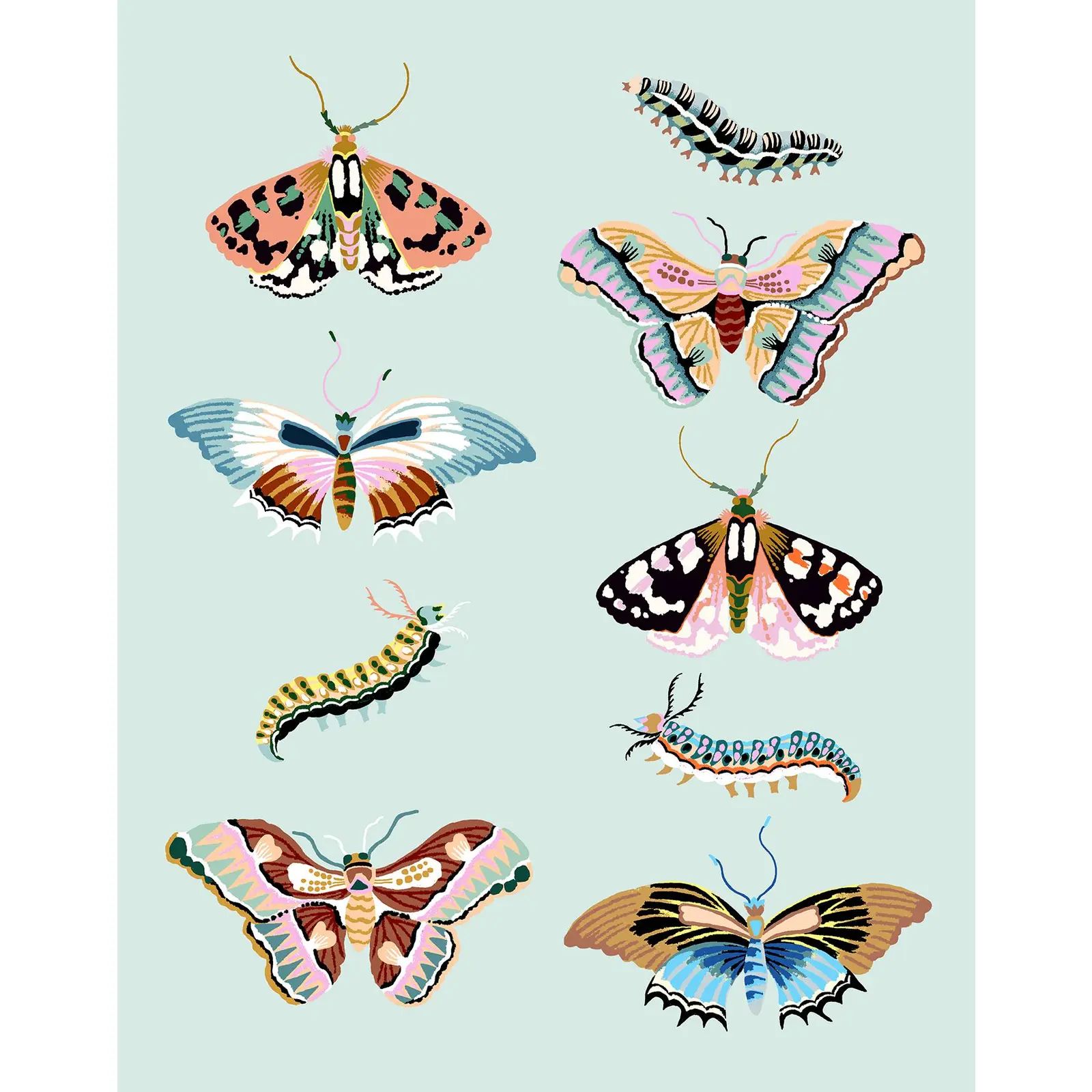 Wondergarden Butterfly Mini Giclee Print by Sarah Gordon | Chairish