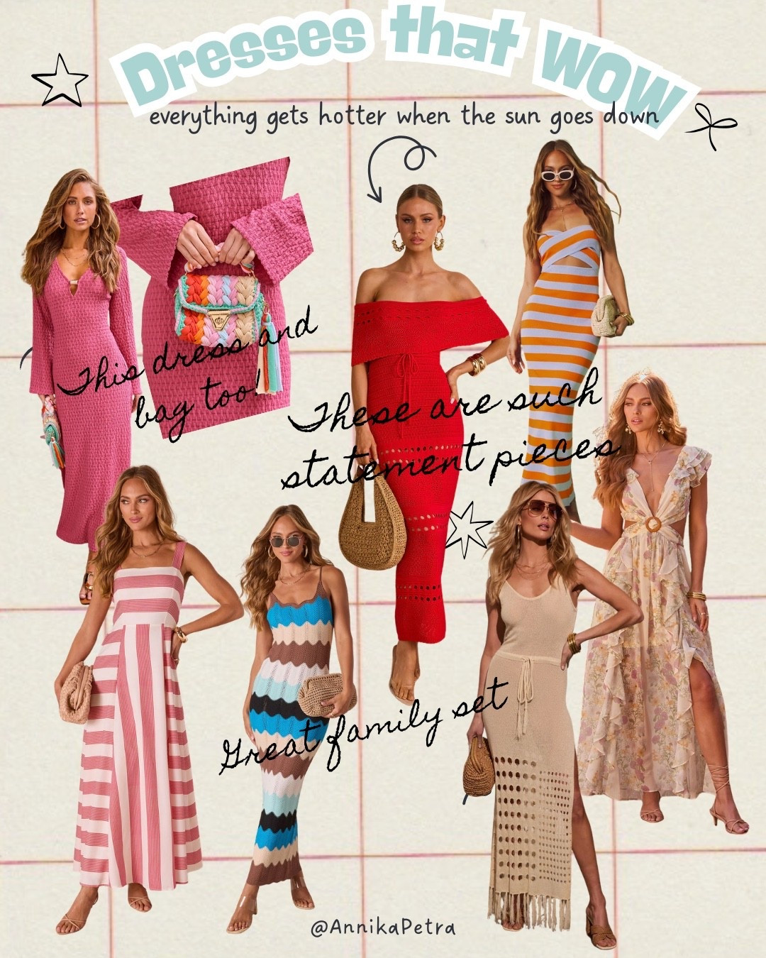 Wow — these are the perfect vacation-mode dresses. Resort wear that feels elevated, effortless, and ready for sunset dinners or a night out with someone special.

Everything just gets a little hotter when the sun goes down ✨

Whether you’re packing for the beach, planning a resort getaway, or heading to family dinner on vacation, these dresses are giving quiet luxury summer energy.

Soft. Flattering. Easy to wear. The kind of dresses that make you feel put together without trying too hard.

Perfect for resort wear, summer nights, and vacation style moments.

#LTK #ResortWear #SummerDresses #VacationStyle #VacationDresses #BeachVacation #ResortOutfits #SummerFashion #MomStyle #TravelStyle #EveningDresses #SunsetDinner #IslandStyle #CoastalFashion #Beachwear #HotGirlSummer #VacationMode #ShopMyLook #LTKTravel #LTKStyle #SummerOutfitIdeas

#LTKtravel #LTKSeasonal #LTKfindsunder100