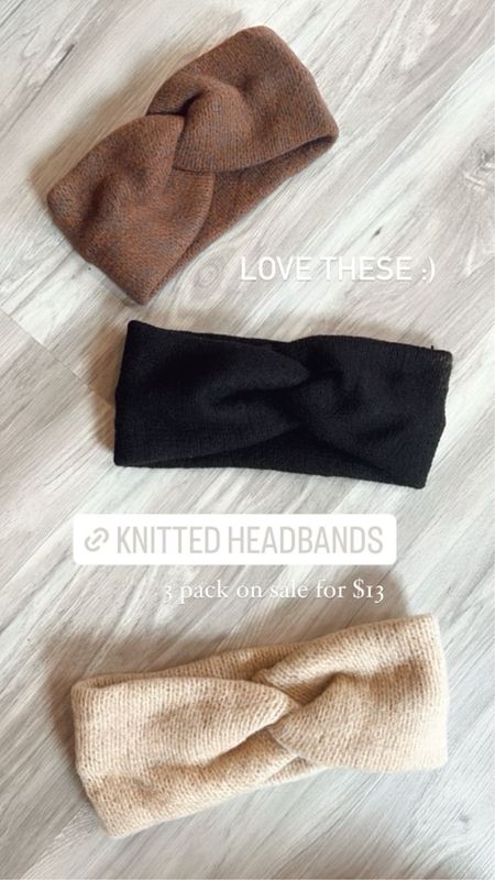 Warm headbands from Amazon! Would make a great stocking stuffer! 

#LTKstyletip #LTKHoliday #LTKunder50
