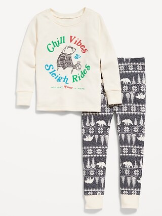 Unisex Matching Graphic Pajamas for Toddler & Baby | Old Navy (US)