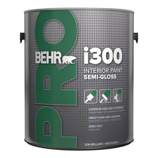 BEHR PRO 1 gal. i300 Deep Semi-Gloss Interior Paint PR37301 - The Home Depot | The Home Depot