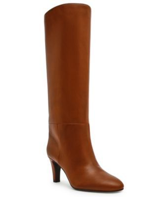Anne Klein Women's Arcadia Knee High Boots - Black Smooth | Macy's