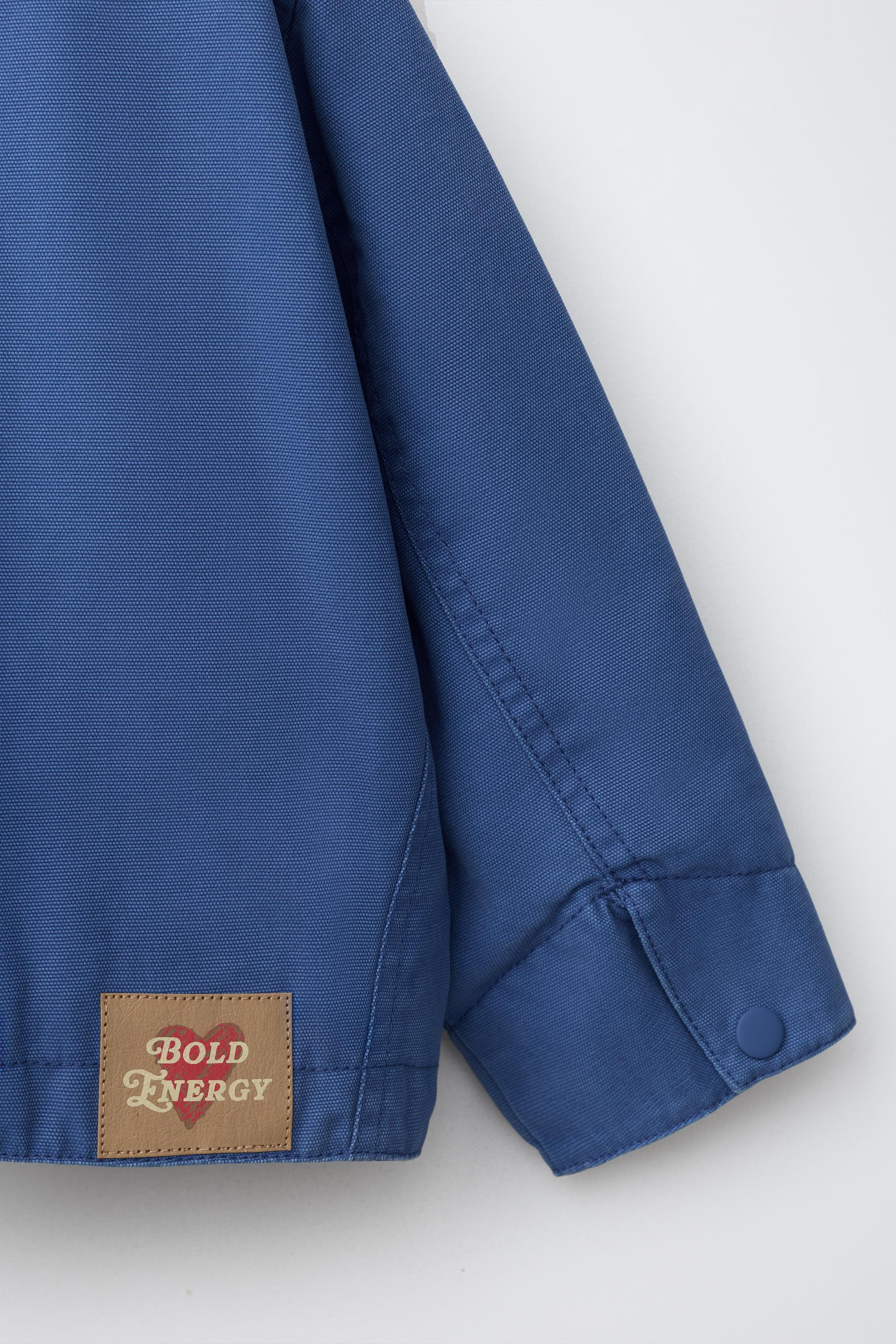 CONTRAST COLLAR JACKET | Zara US