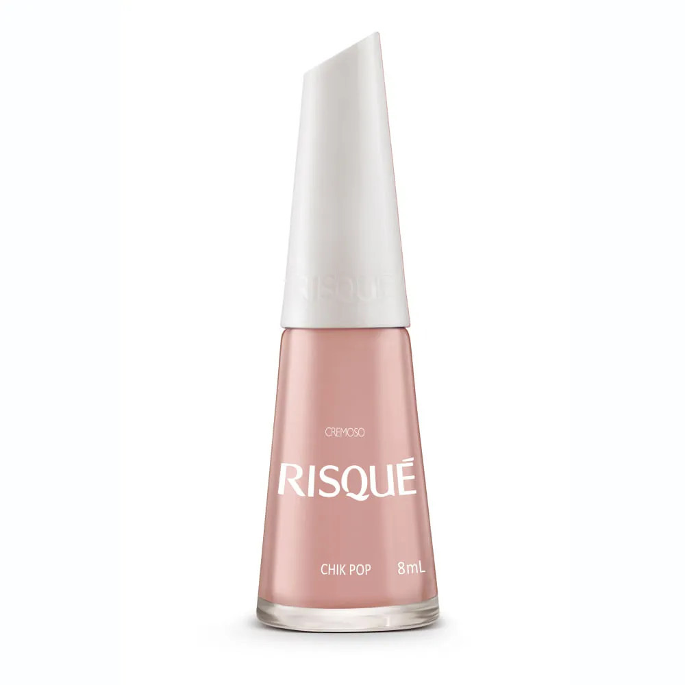 Esmalte Risqué Rosa Cremoso Chic Pop 8ml Risqué | CompraCerta (BR)
