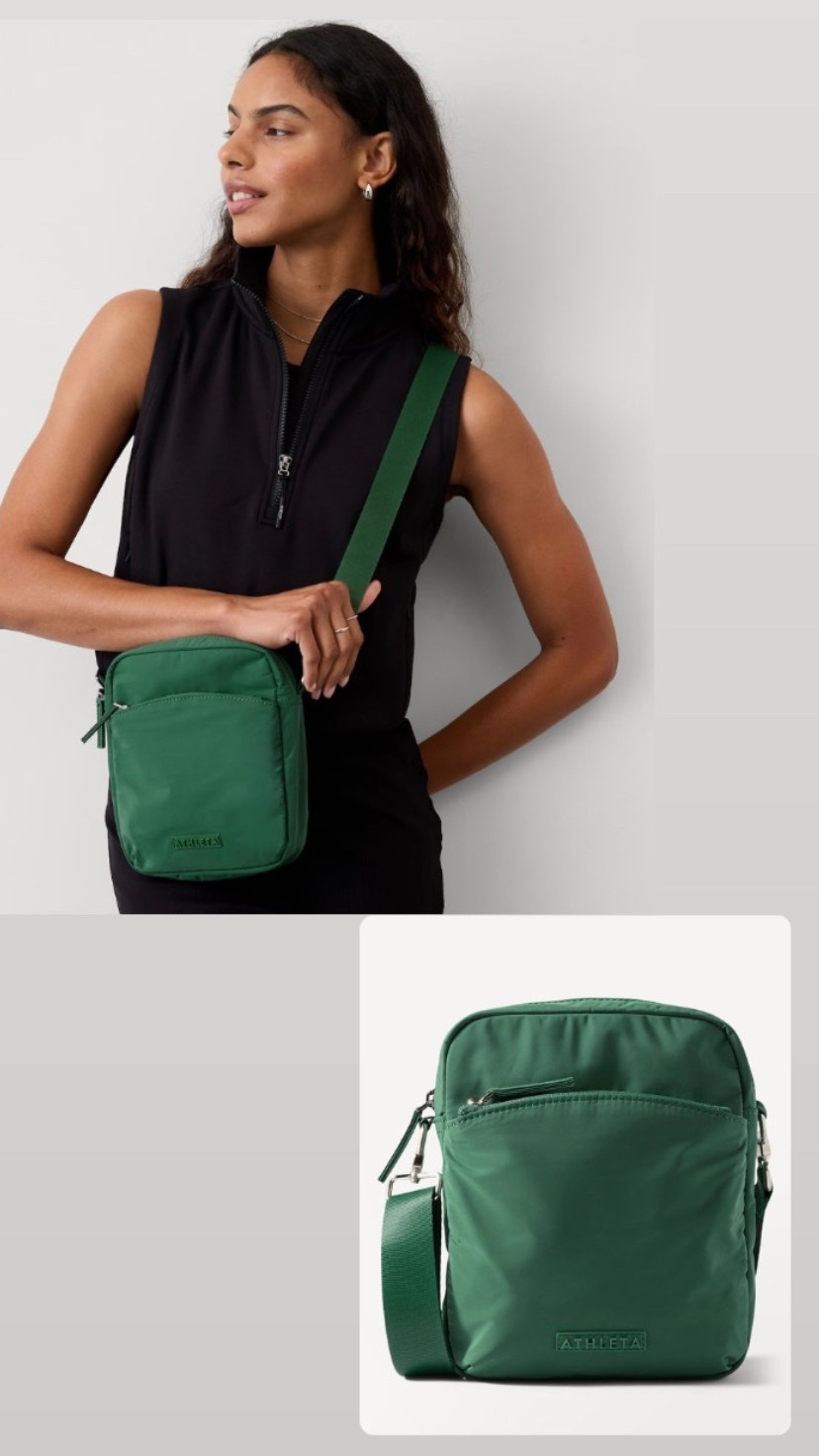 Crossbody bag - ON SALE, more colors; vertical bag; great for travel 


#verticalbag #crossbodybag #travelpurse #salefinds #athleta #giftforher #LTKGiftGuide #athletasale 

#LTKStyleTip #LTKU #LTKFindsUnder50 #LTKActive #LTKTravel #LTKSaleAlert #LTKItBag #LTKOver40