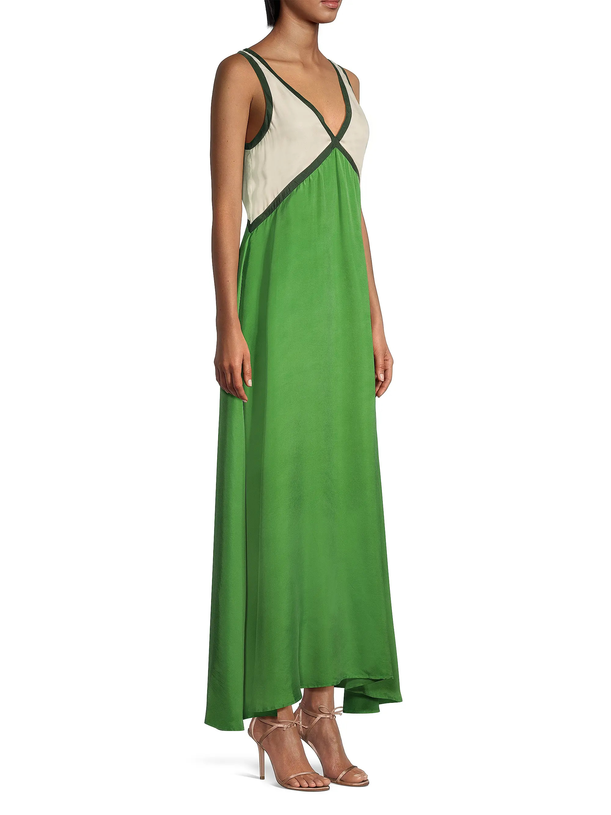 Sonora Naomi Colorblocked Maxi Dress | Saks Fifth Avenue
