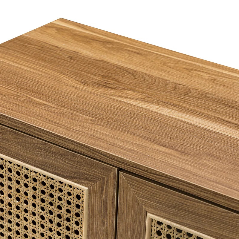 Wheresford 31'' Tall Solid Wood 2 - Door Accent Cabinet | Wayfair North America