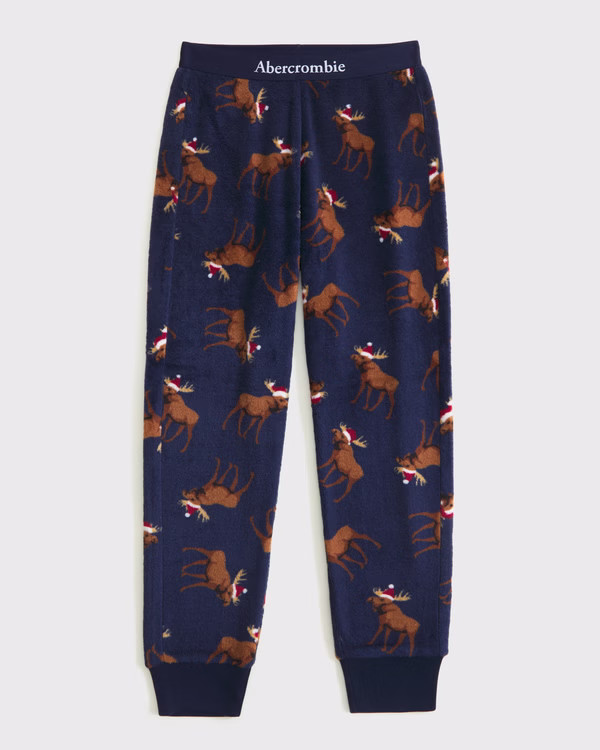 sherpa pajama pants | Abercrombie & Fitch (US)