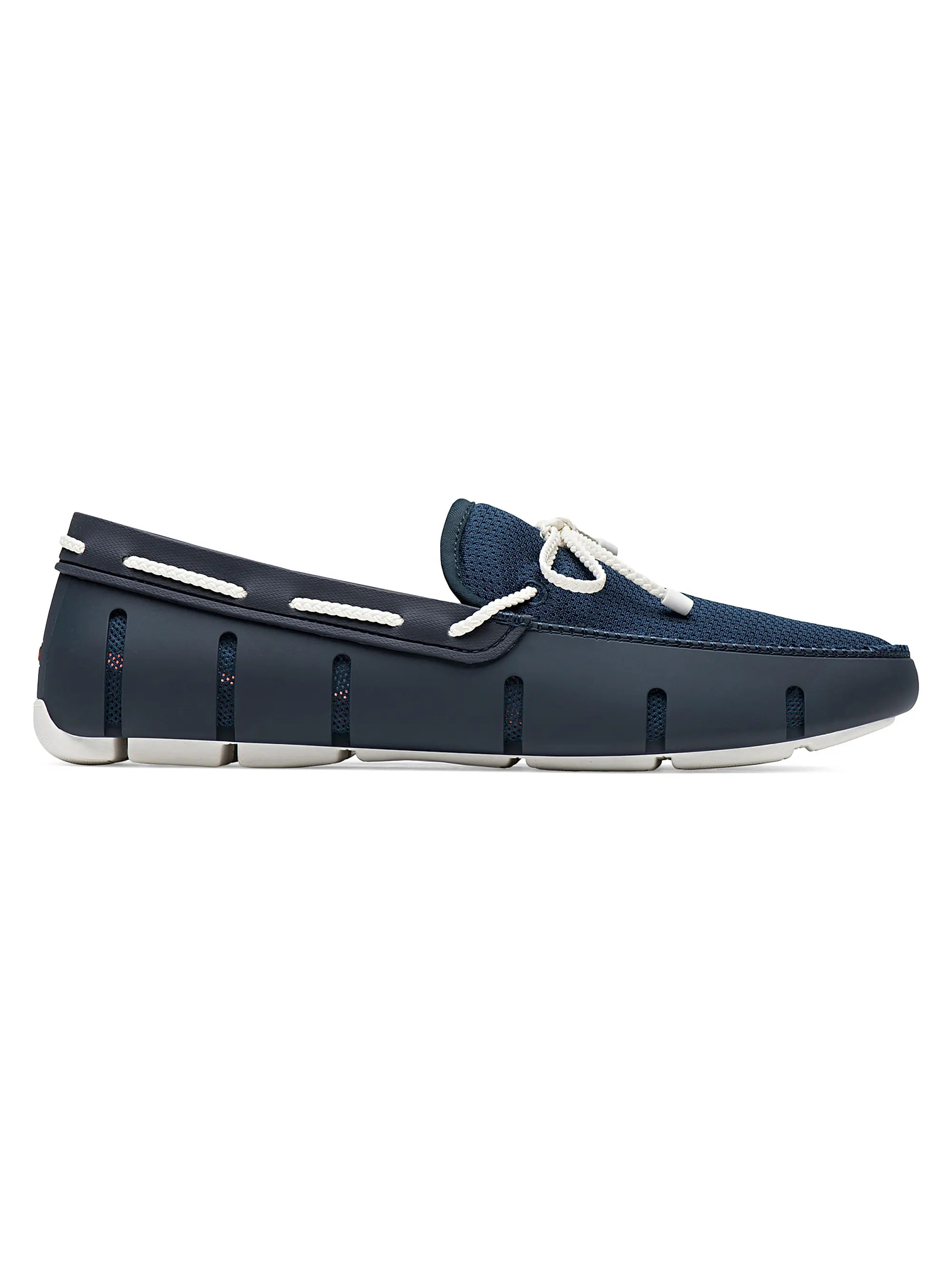 NavyAll Loafers & Slip OnsSwimsBraided Lace Loafers$59.99$160
            
          20% Off $250... | Saks Fifth Avenue