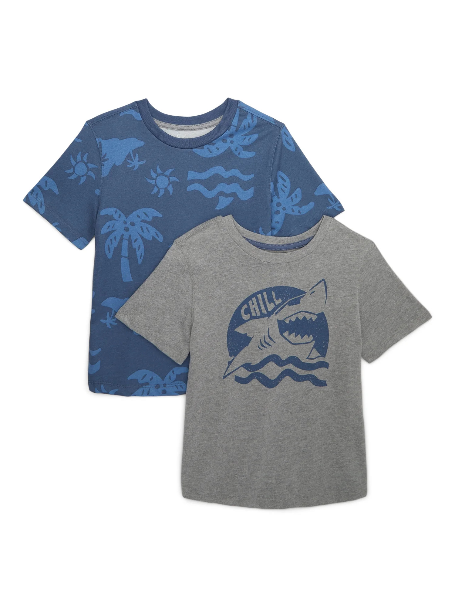 365 Kids From Garanimals Boys Mix and Match Multipack Graphic Tees, 2-Piece, Sizes 4-10 | Walmart (US)