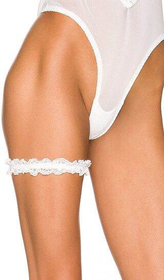 One & Done Garter in Blanc | Revolve Clothing (Global)
