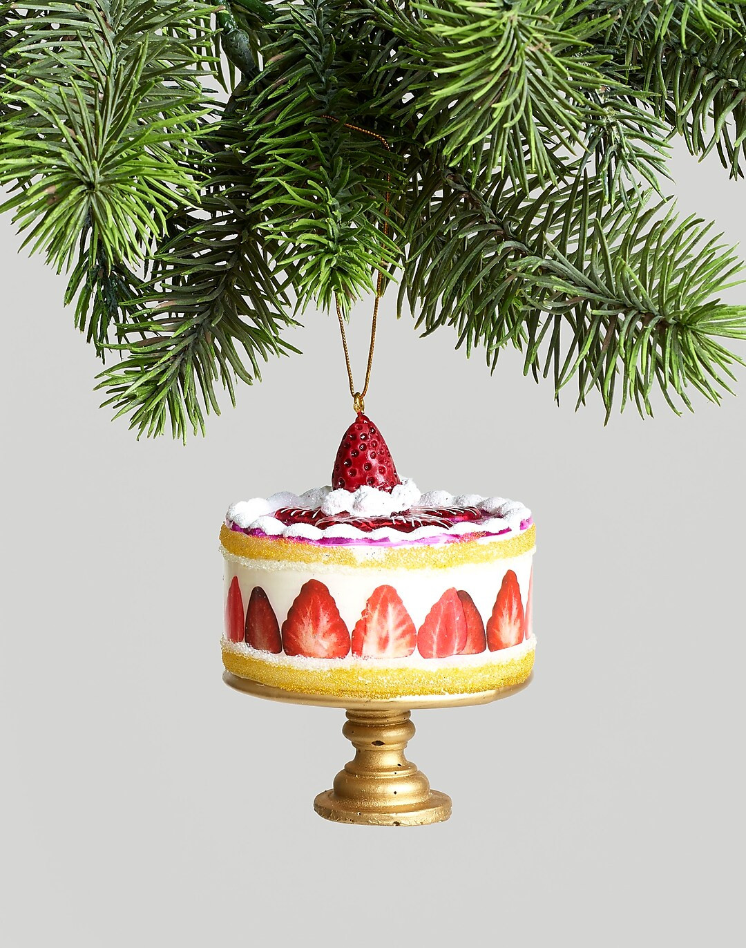 Cody Foster™ Strawberry Truffle Glass Ornament | Madewell