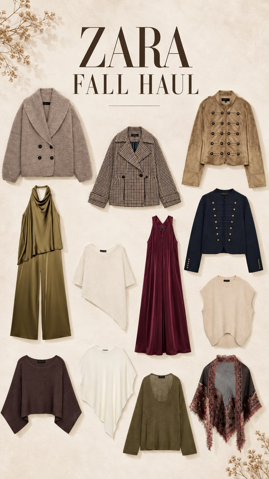 Zara fall haul with chic jackets, cozy knits, rich autumn tones, and elegant pieces perfect for the season.

Zara fall haul, Zara fall finds, Zara new arrivals, fall fashion finds, fall outfit ideas, autumn wardrobe, fall jackets, fall sweaters, fall dresses, chic fall outfits 

 #LTKOver40