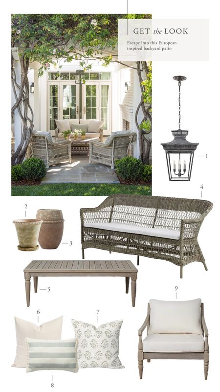 Get the look: classic patio & patio furniture 

#LTKhome #LTKSeasonal