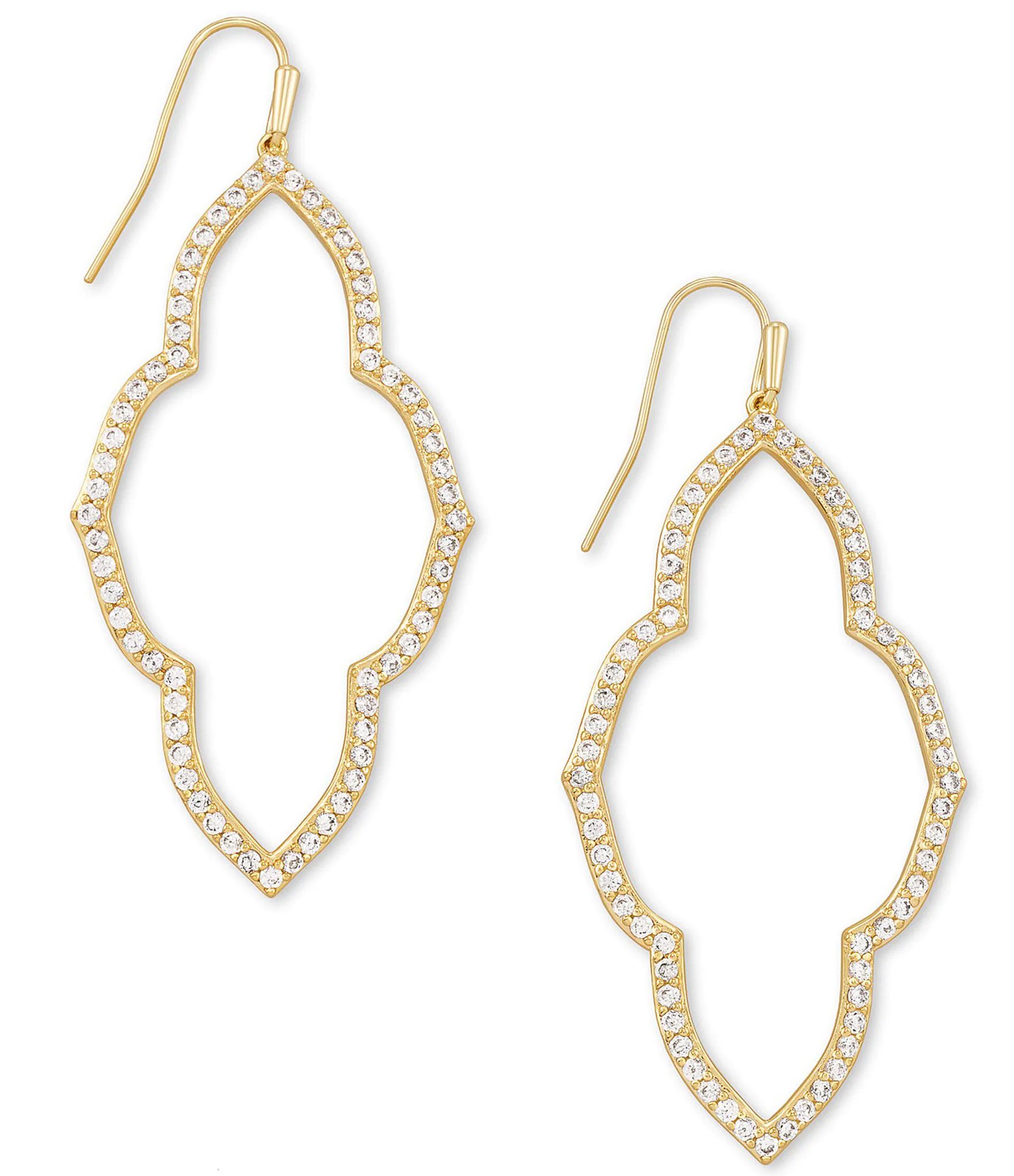 Abbie Open Frame Drop Earrings | Dillard's