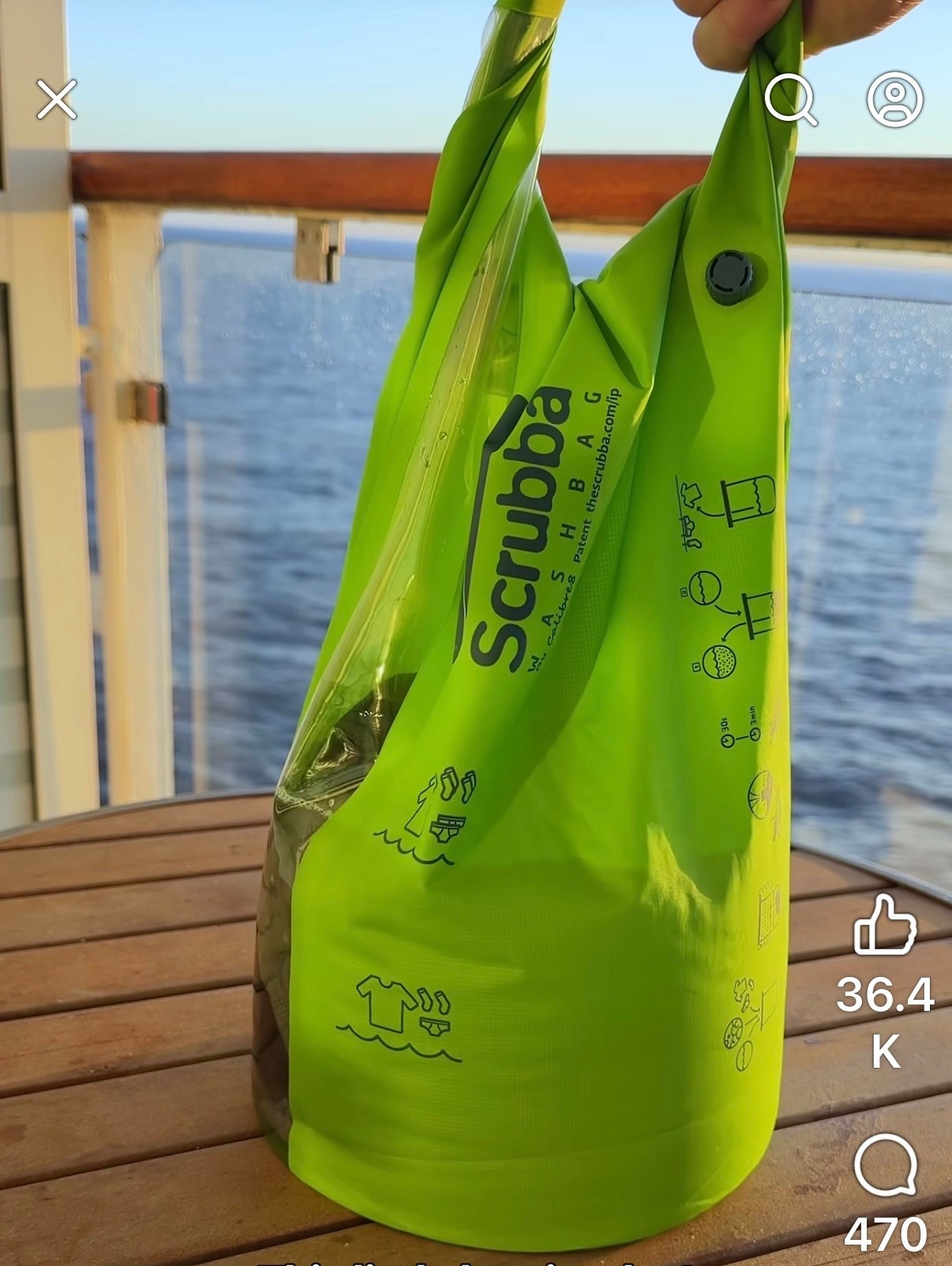 #travel #laundry #travelneeds #laundrybag #portablewashbaga