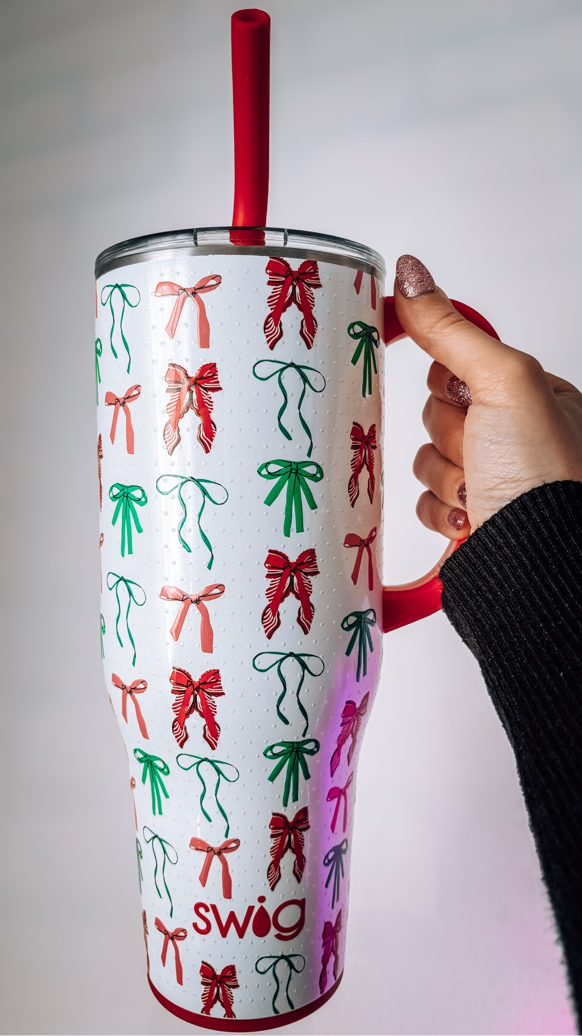 The cutest bow cup is now on sale, perfect for even all year 🎀🤍 

#LTKHome #LTKSaleAlert #LTKFindsUnder100