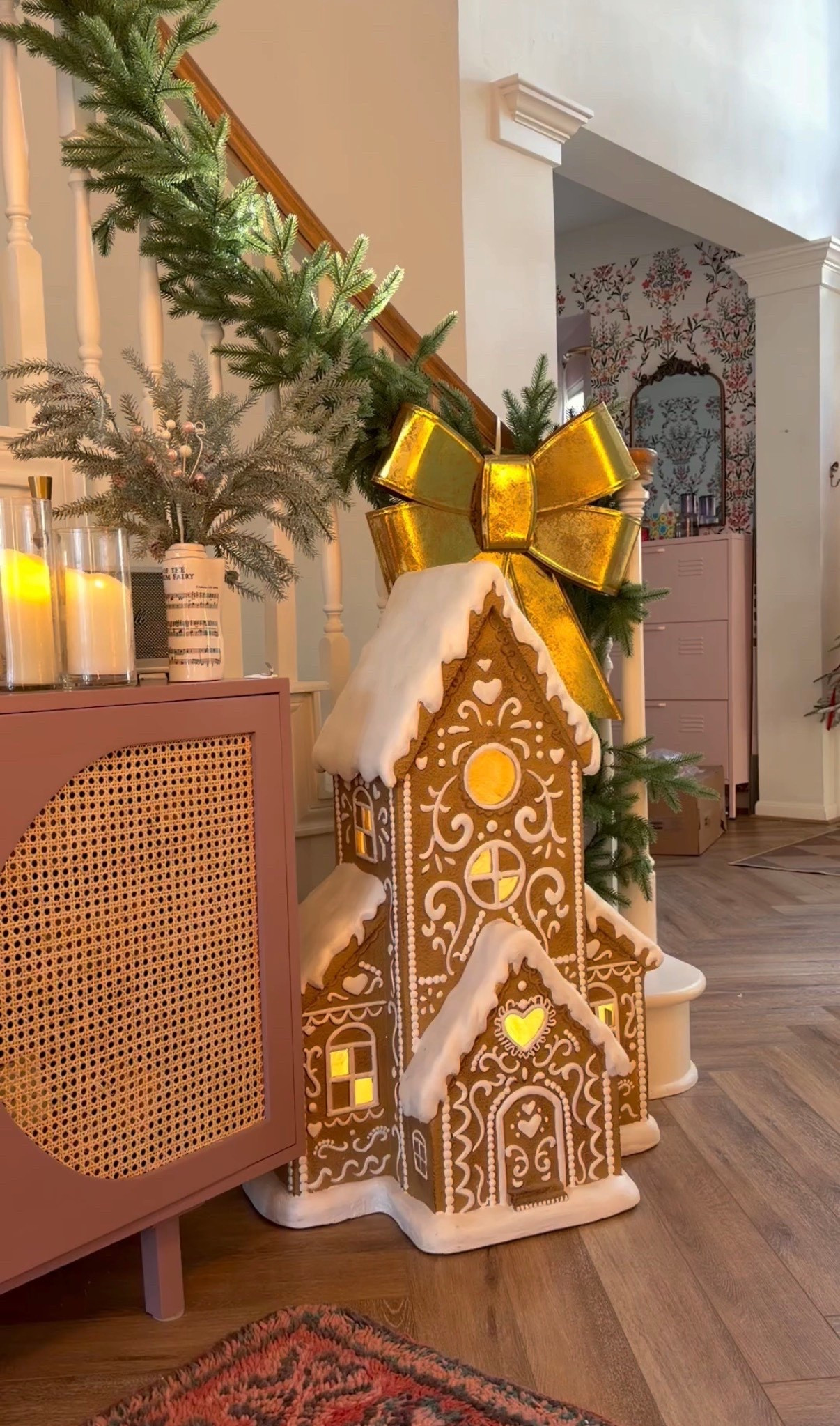 Giant gingerbread house! 

#LTKHome #LTKHoliday #LTKSeasonal