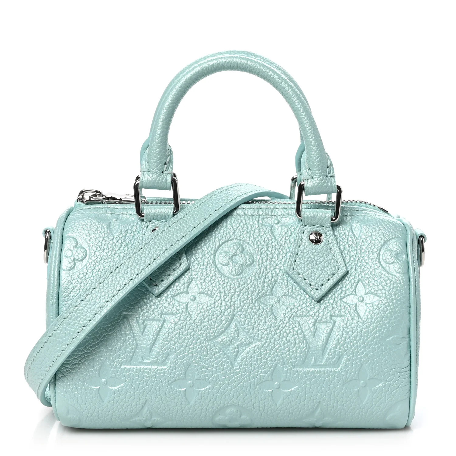 Empreinte Monogram Nano Speedy Pearly Lagoon Turquoise | FASHIONPHILE (US)