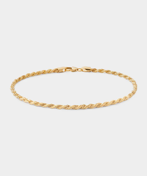 Miansai Rope Chain Bracelet in Gold | Todd Snyder