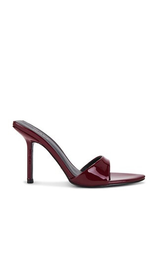 x Emma Rose Sol Heel in Dark Burgundy | Revolve Clothing (Global)