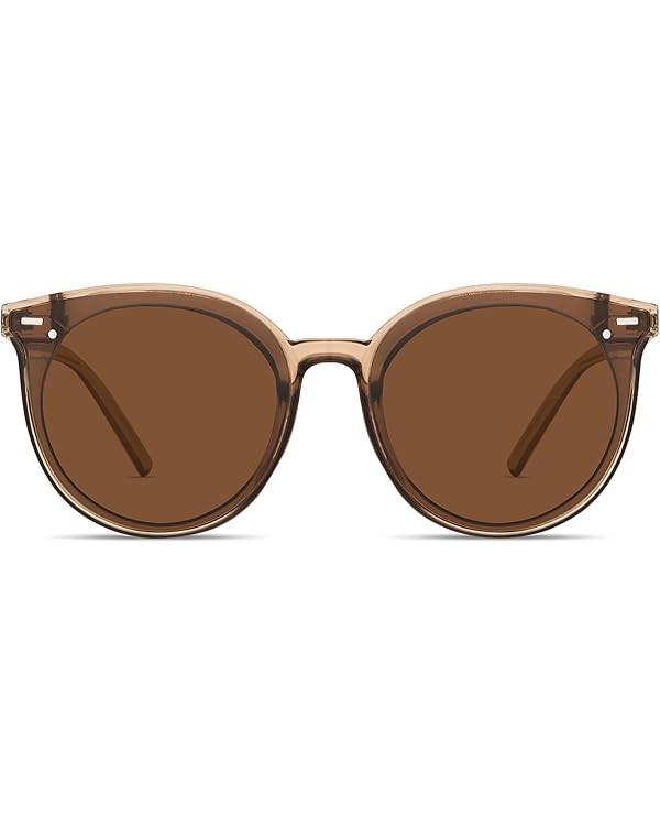 livho Trendy Polarized Sunglasses Women, Retro Sun Glasses for Women 2024, Round Sunglasses for W... | Amazon (US)
