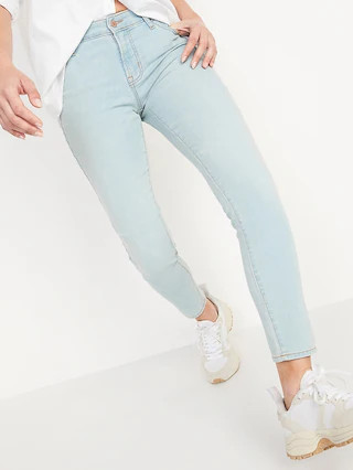 Mid-Rise Super Skinny Jeans for Women | Old Navy (US)