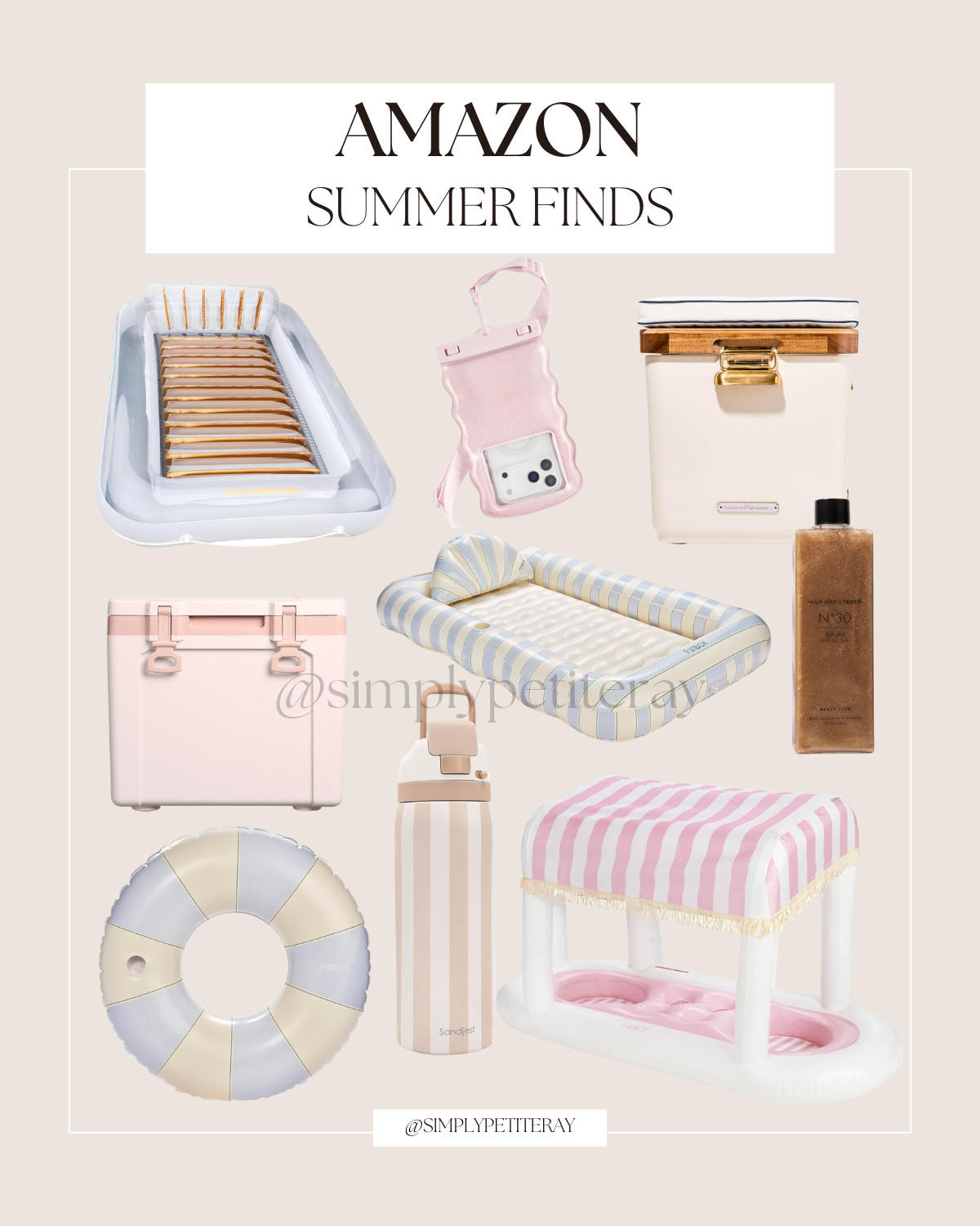 Get ready for summer with these amazing finds! From chilling loungers to refreshing drinks, these items are perfect for your sunny days.

Amazon summer finds, sunny day essentials Amazon finds, outdoor lounging and relaxation must-haves, refreshing drink accessories and summer vibes, poolside and patio favorites for warm weather, stylish and functional summer picks, affordable seasonal must-haves, everything you need for the perfect summer setup

#AmazonSummer #SummerFinds #OutdoorLiving #PoolsideVibes #SummerEssentials #AmazonFinds #LTKHome #SeasonalStyle
 

 #LTKSwim #LTKTravel