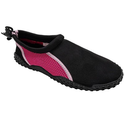 Banana Boat Women's Aqua Shoes - Comfy Swim Shoes, Black-Pink, 11 | Target