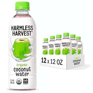 Harmless Harvest Organic Coconut Water Drink, Hydrate with Natural Electrolytes, No Sugar Added, ... | Amazon (US)