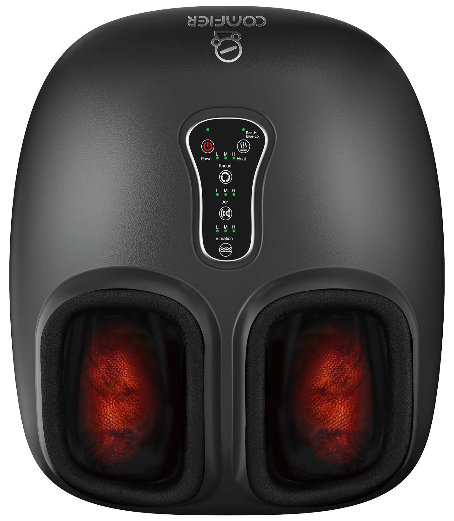 Comfier Shiatsu Foot Massager with Heat Deep Kneading Feet Massage Machine for Plantar Fasciitis ... | Walmart (US)