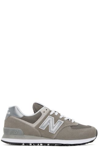 Gray 574 Core Sneakers | SSENSE