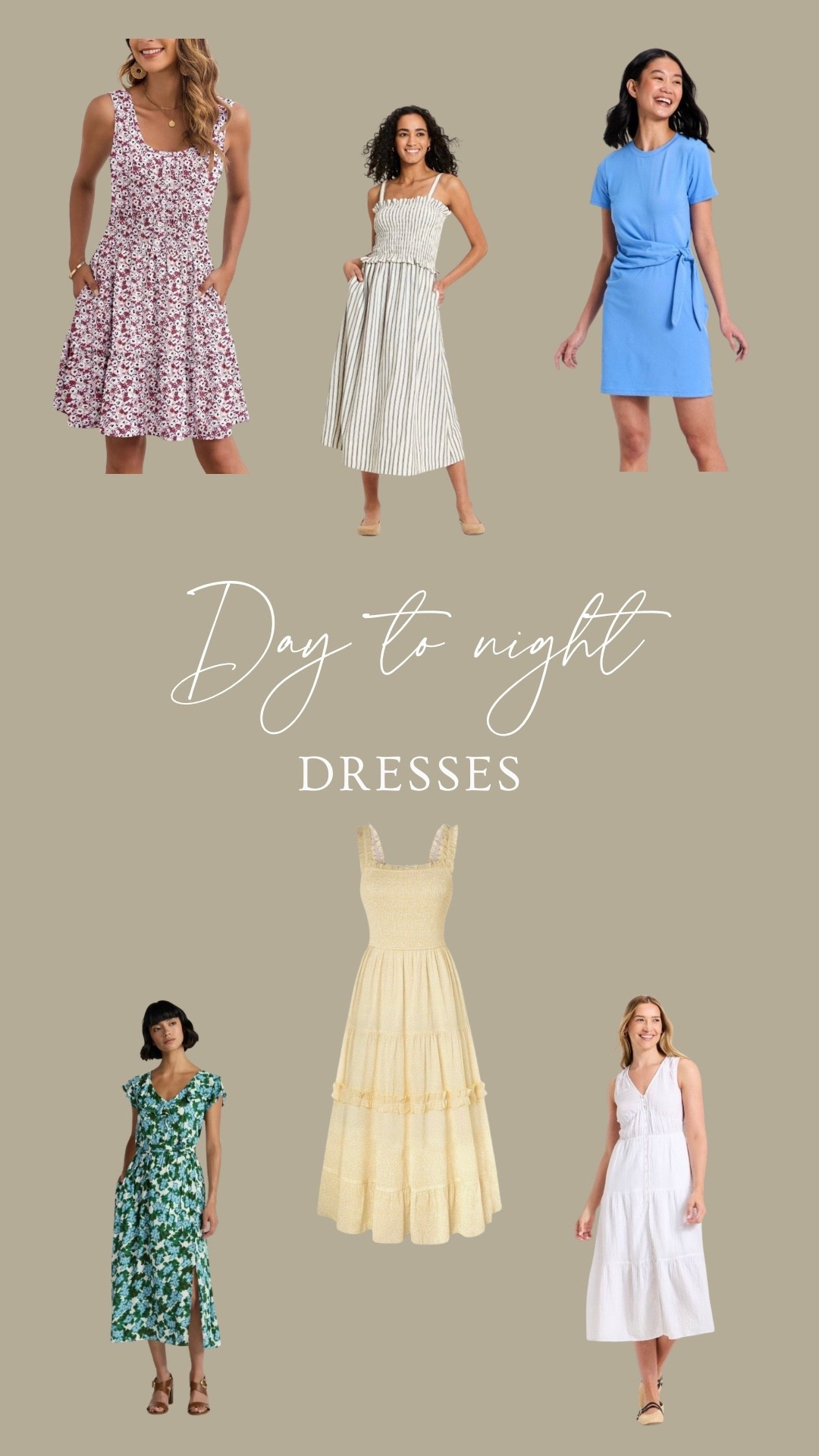 Dresses that can easily be dressed up or down💛

#LTKSeasonal