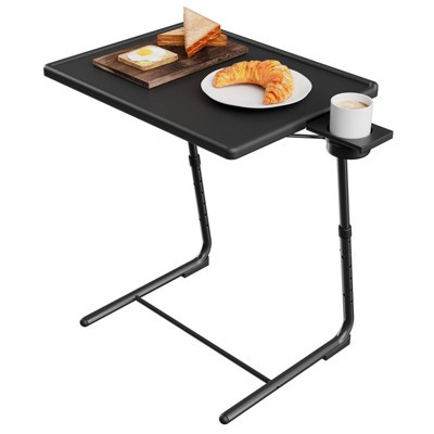 TV Tray Table, Portable Desk Folding Dinner Tray, Couch Table Trays for Eating Snack Food, Portable Laptop Desk, Adjustable 6 Heights 3 Tilt Angle | Target
