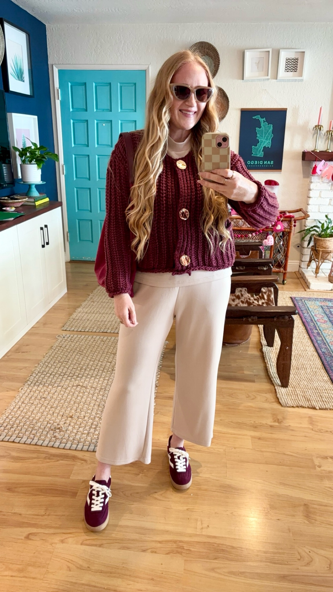 Spring lounge set matching set from Amazon that’s perfect for anything from lounging at home, wearing to kid’s sports games, to a great travel outfit! 

Wearing L in set and M in sweater at 150 lbs and 5’7” for reference. 

Lounge set, matching set, travel outfit, spring lounge set, spring ootd, travel look, travel ootd, loungewear, affordable outfits, easy style, mom style, mom outfit 

#LTKFindsUnder50 #LTKFindsUnder100 #LTKStyleTip