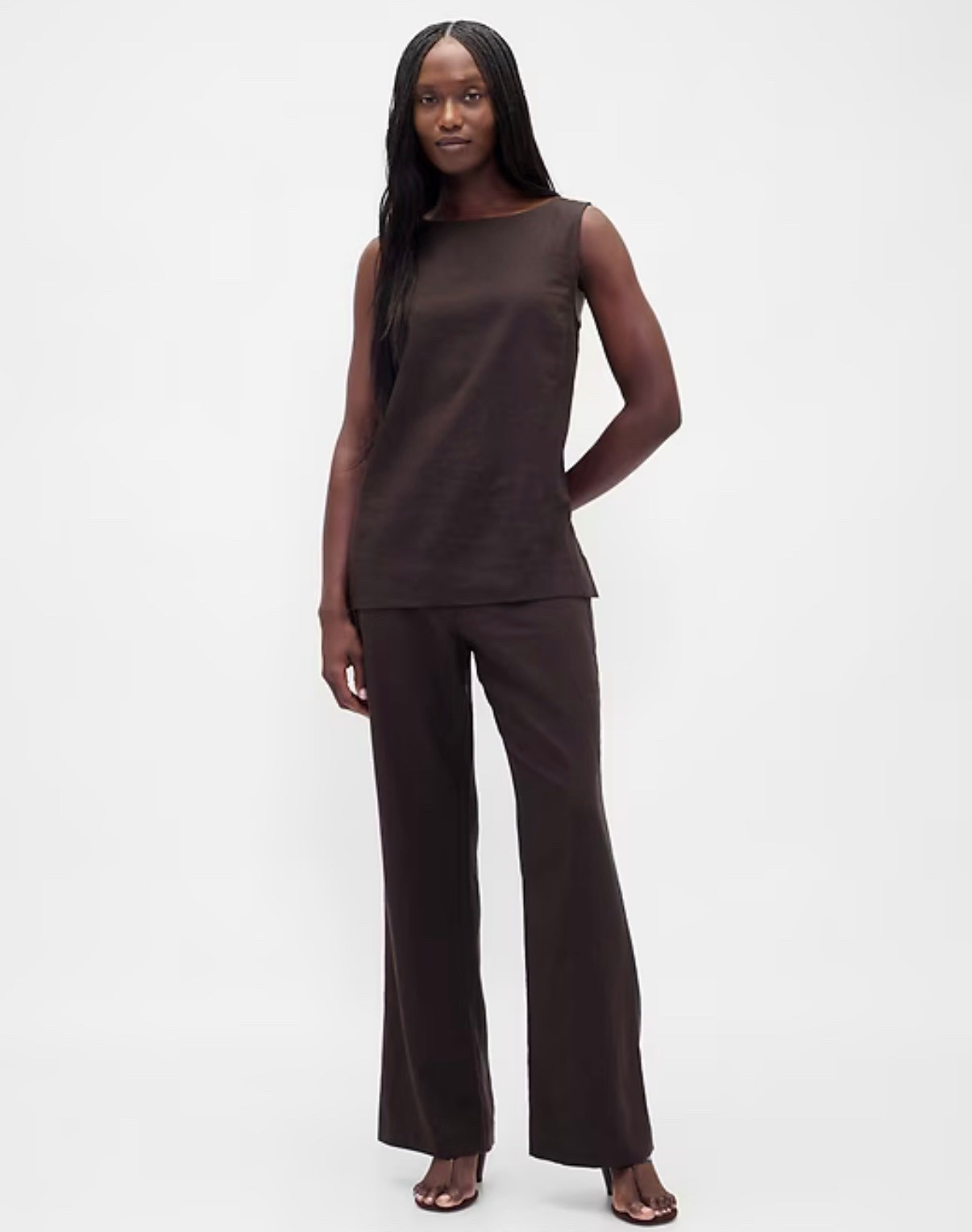 Low Rise Linen-Blend Flare Pants

Gap pants 

#LTKPetite #LTKootd #LTKgrwm