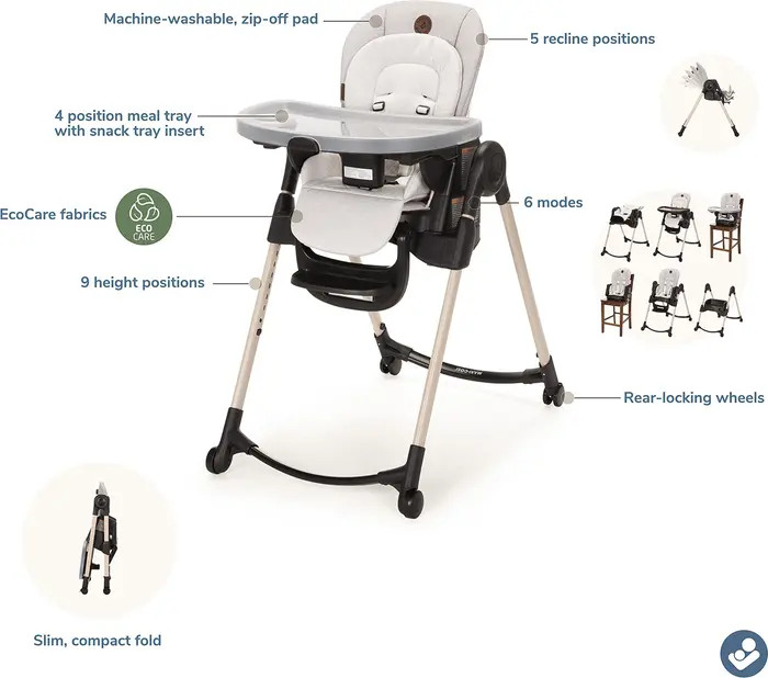 Minla 6-in-1 Adjustable Highchair | Nordstrom