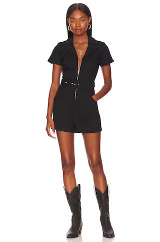 Show Me Your Mumu Outlaw Romper in Washed Black from Revolve.com | Revolve Clothing (Global)