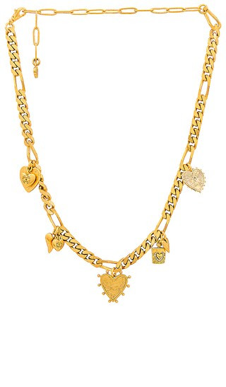 Leorah Necklace in Gold | Revolve Clothing (Global)