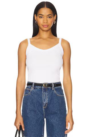 AGOLDE Jordan Tank in White from Revolve.com | Revolve Clothing (Global)