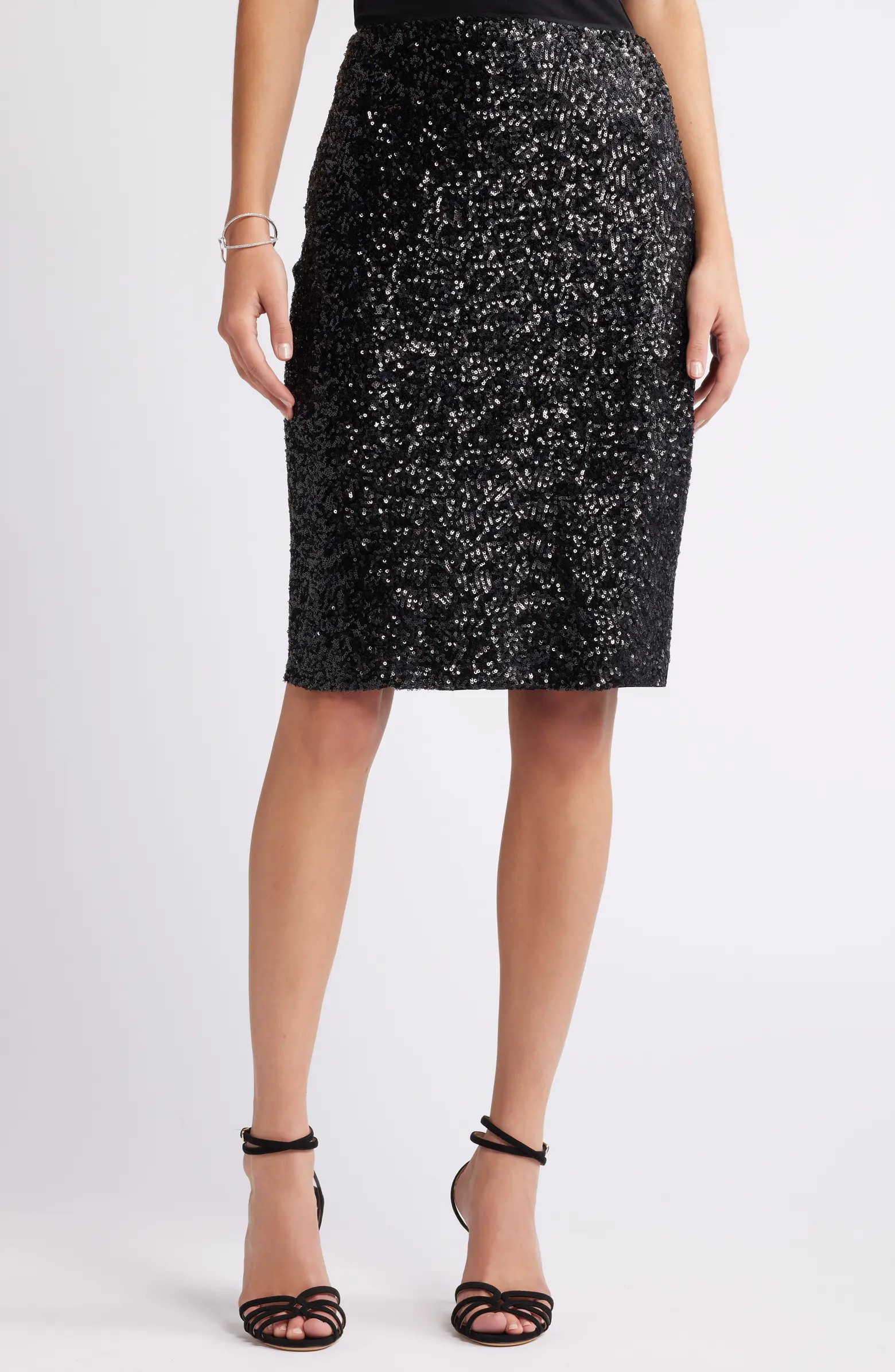 Open Edit Sequin Pencil Skirt | Nordstrom | Nordstrom