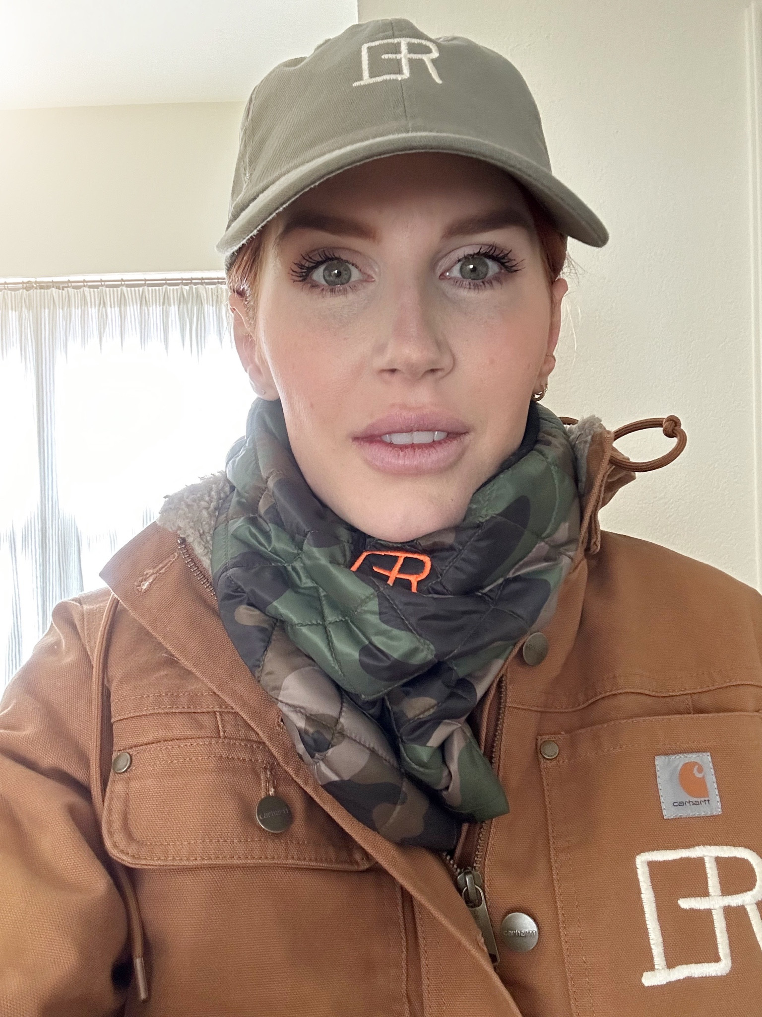 Wearing my new Veronica Beard Powder Puff snood today at the ranch. It’s windy and cold and I’m shocked at how much this price helps cut the wind and keep me warm. 
Monogram Club monogrammed it for me which is such a fun touch. 

#LTKtravel