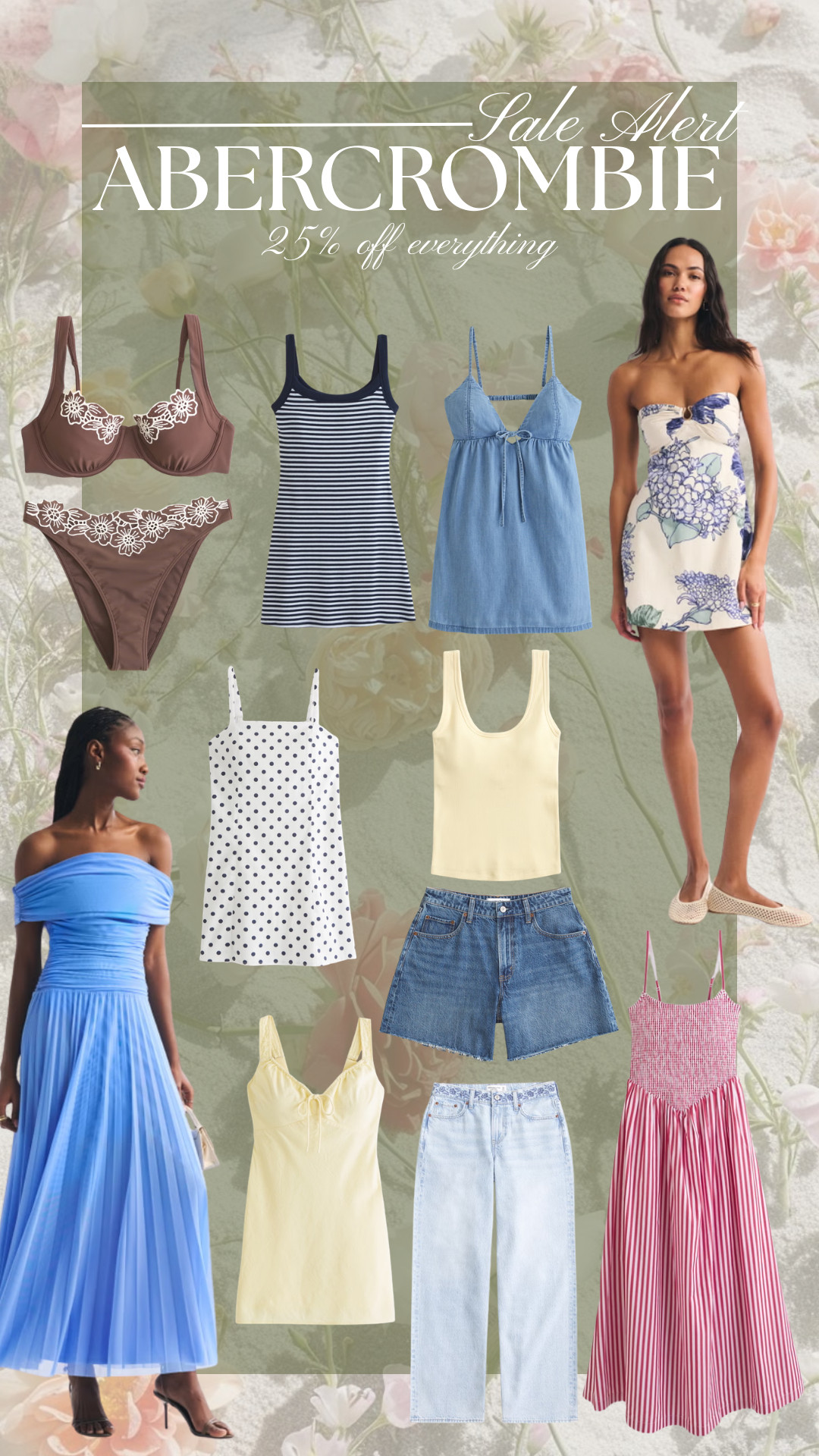 Happening now until Sunday (3/15) take 25% off EVERYTHING when shopping Abercrombie in the LTK app! Use code: AFLTK to get your discount.

Happy shopping!

@abercrombie #abercrombiepartner 

 #LTKSpringSale