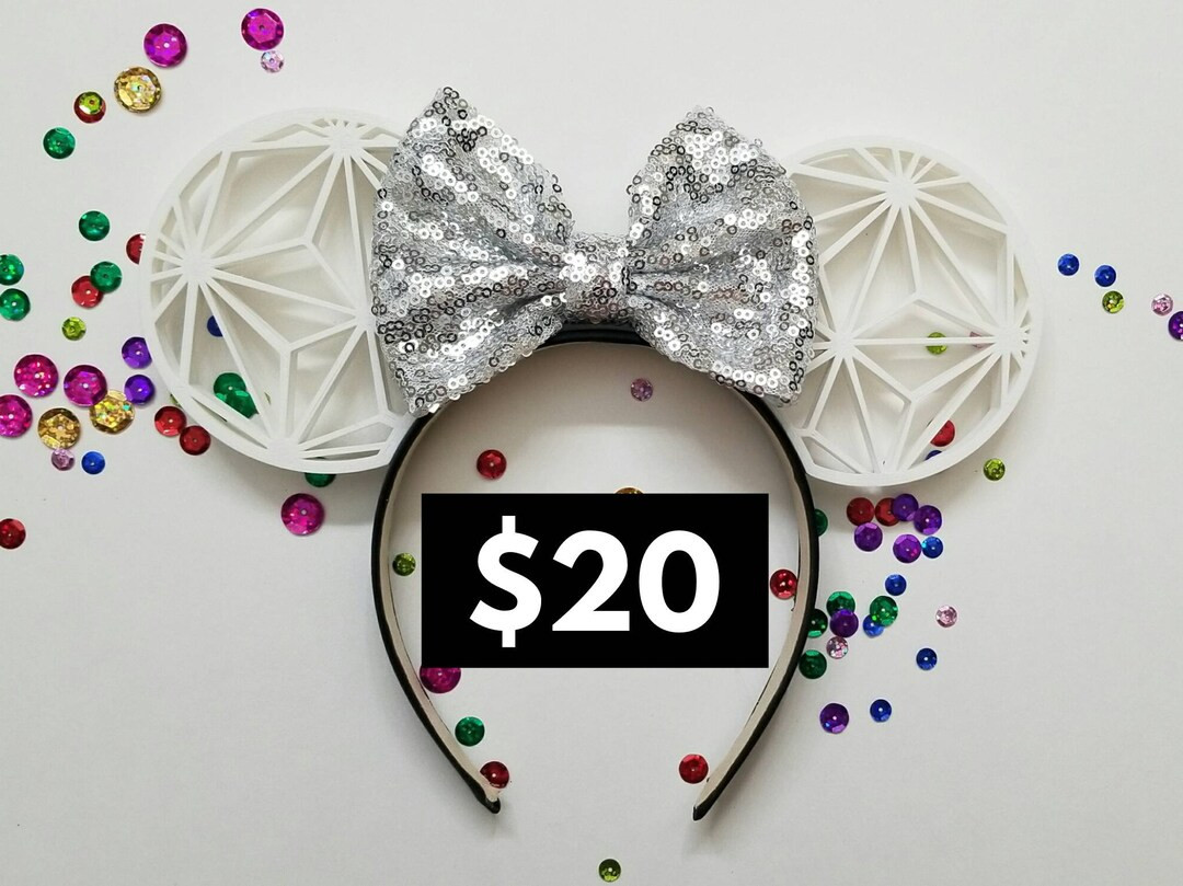 Spaceship Ears 3d Mouse Ears Many Colors - Etsy | Etsy (US)